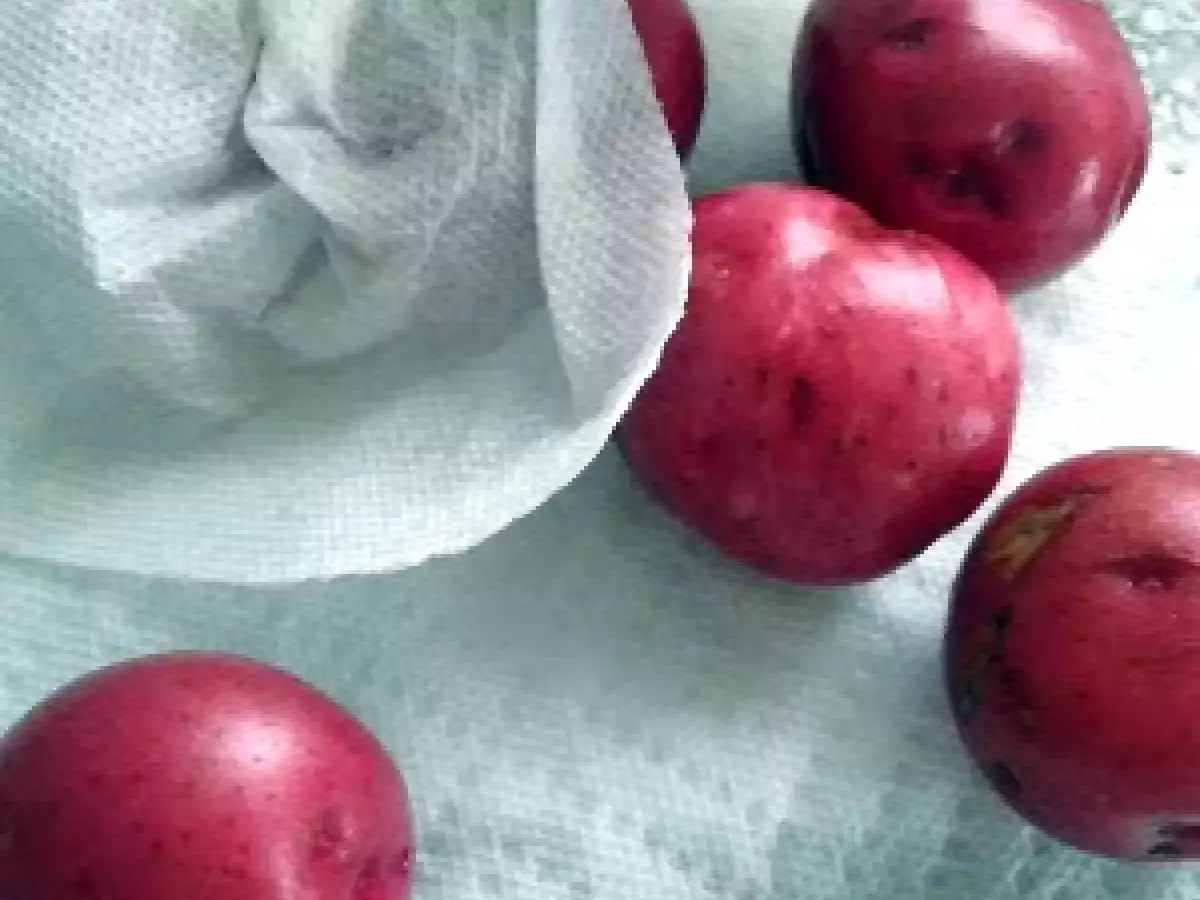 Papas asadas y carne al horno - foto 3