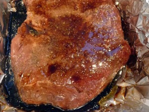 Papas asadas y carne al horno - Receta Petitchef