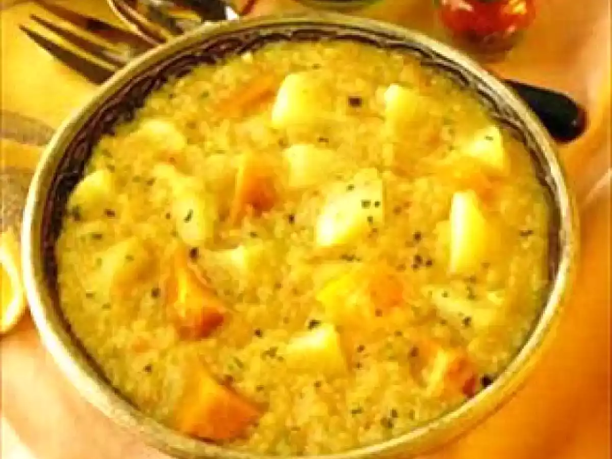 Papas con chuchoca - cocina chilena