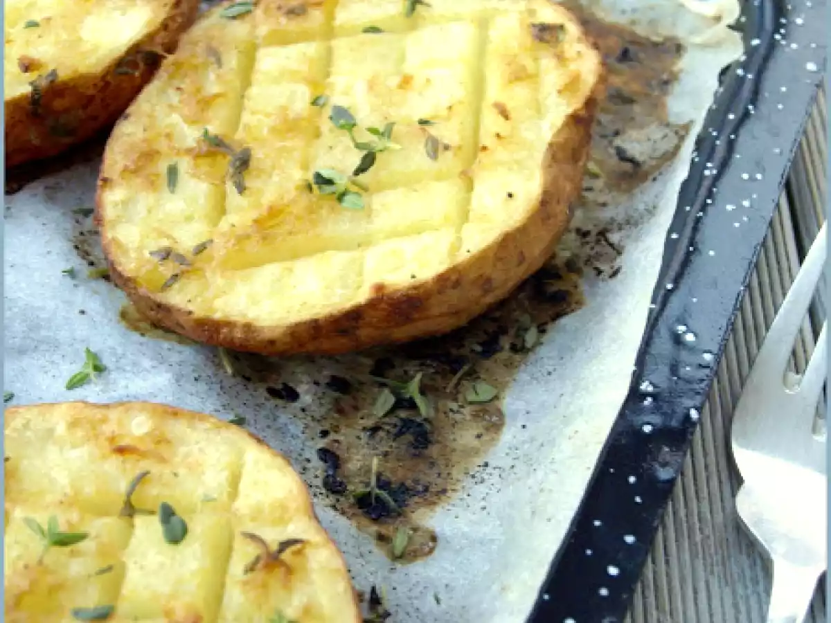 Papas con mostaza y tomillo - foto 2