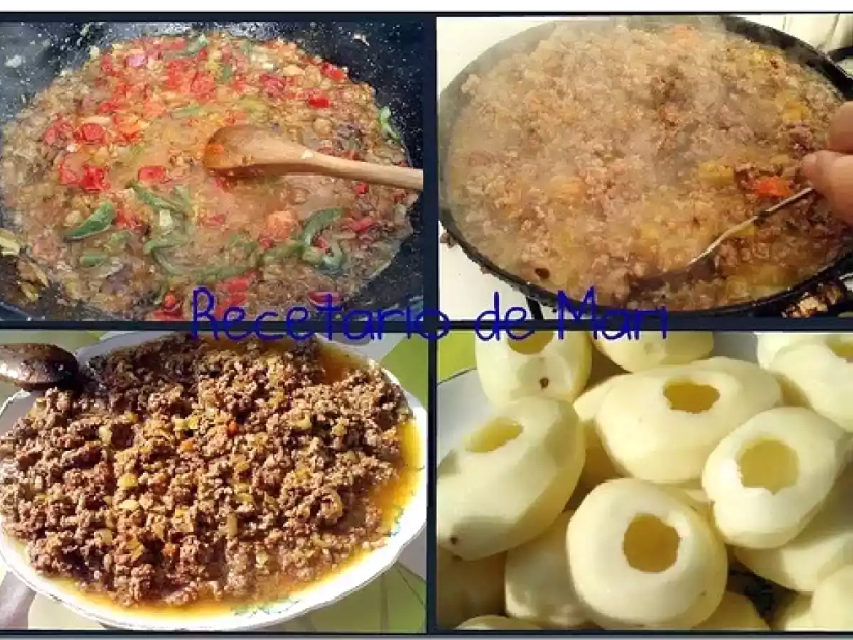 Papas rellenas de carne (paso a paso) - foto 2