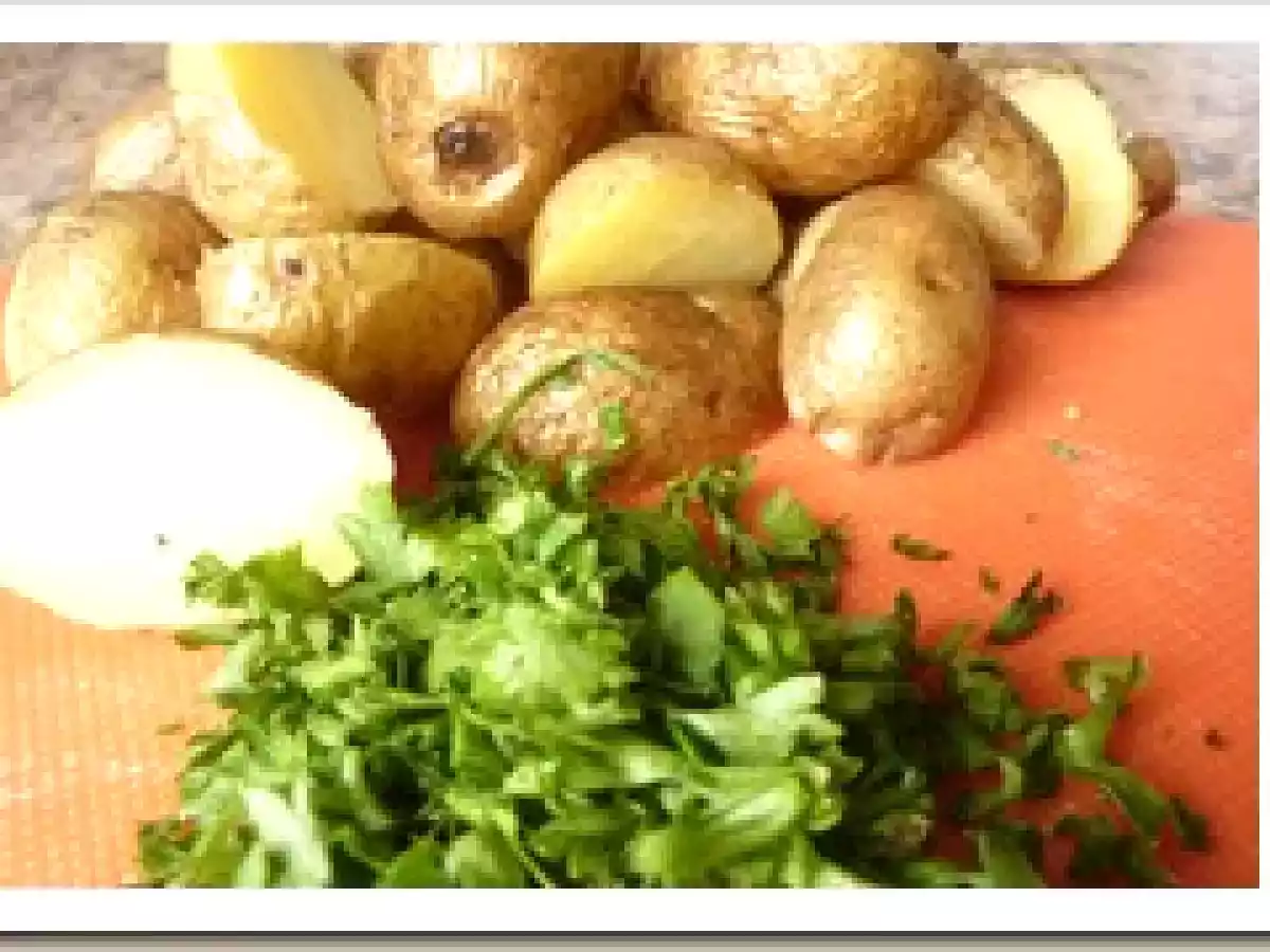 Papas salteadas con hongos y perejil - foto 2