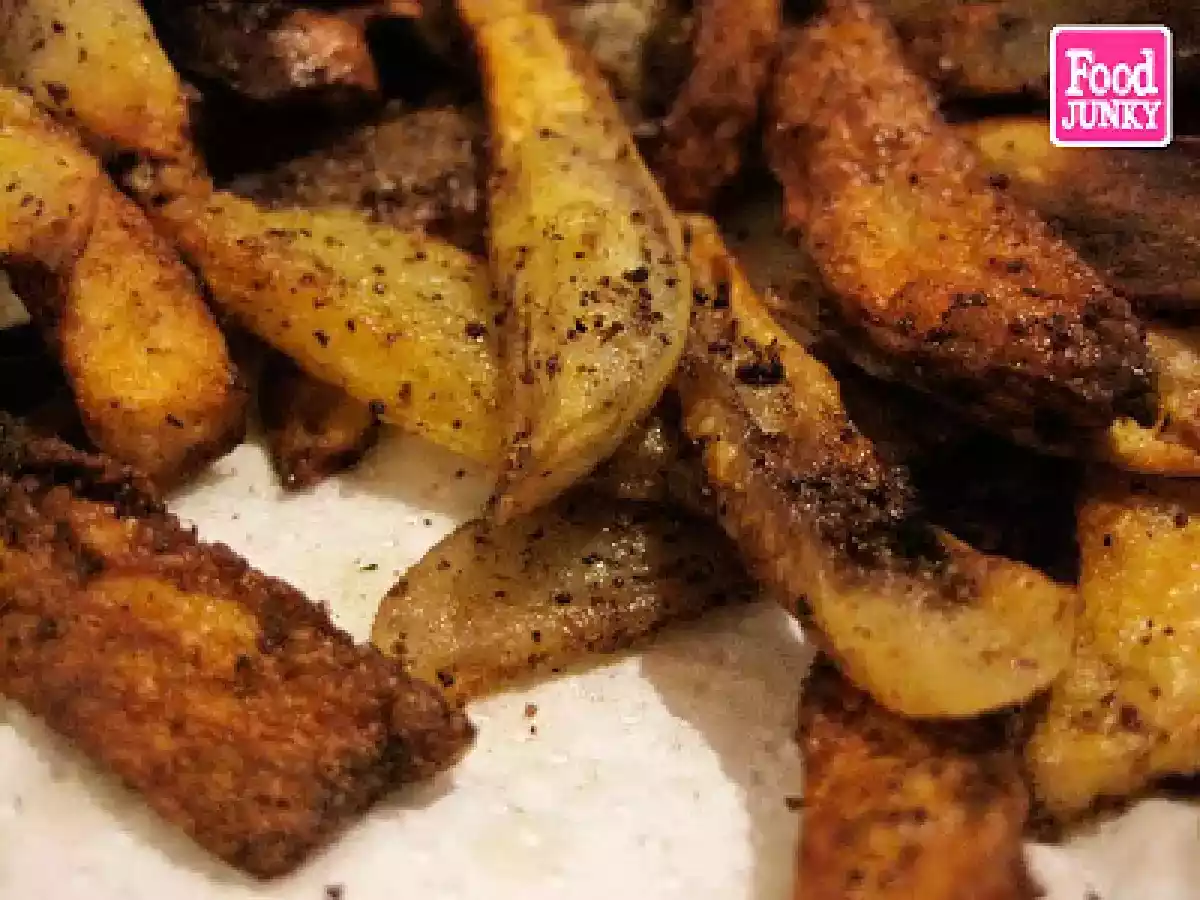 Papas y camote frito con especies (al horno) - foto 2