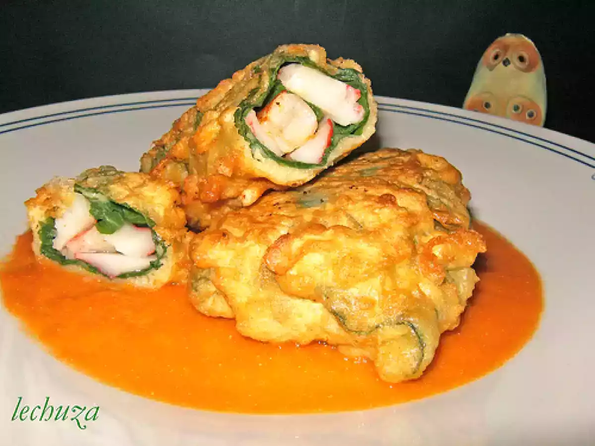 Paquetes de grelos, rape y langostinos