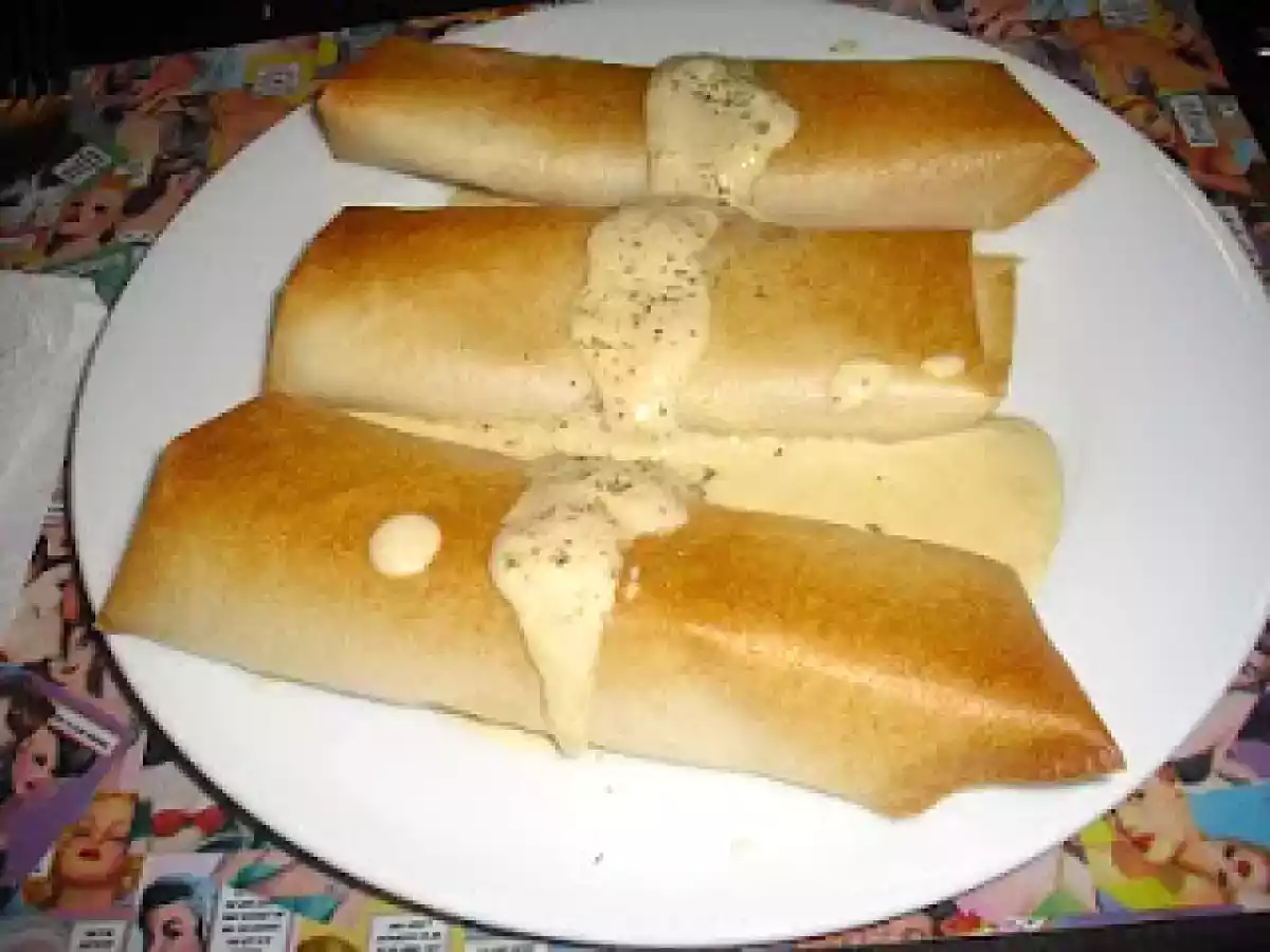 Paquetitos de salmón en pasta brick