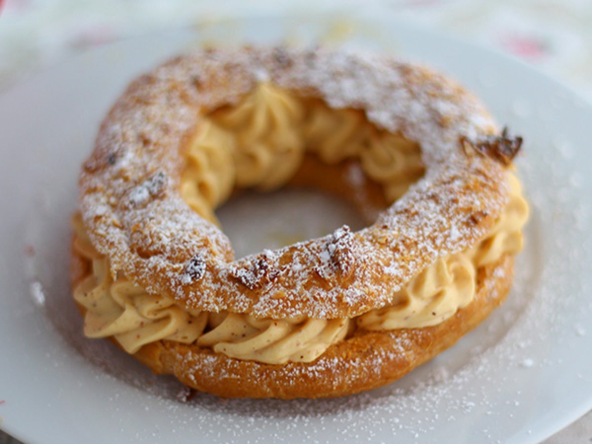 Paris brest, choux con crema de praliné Receta Petitchef