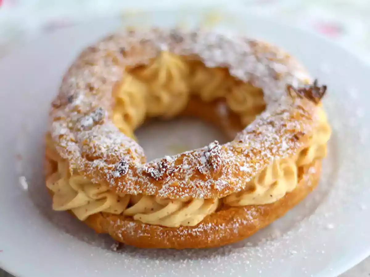 Paris Brest, choux con crema de praliné - foto 2