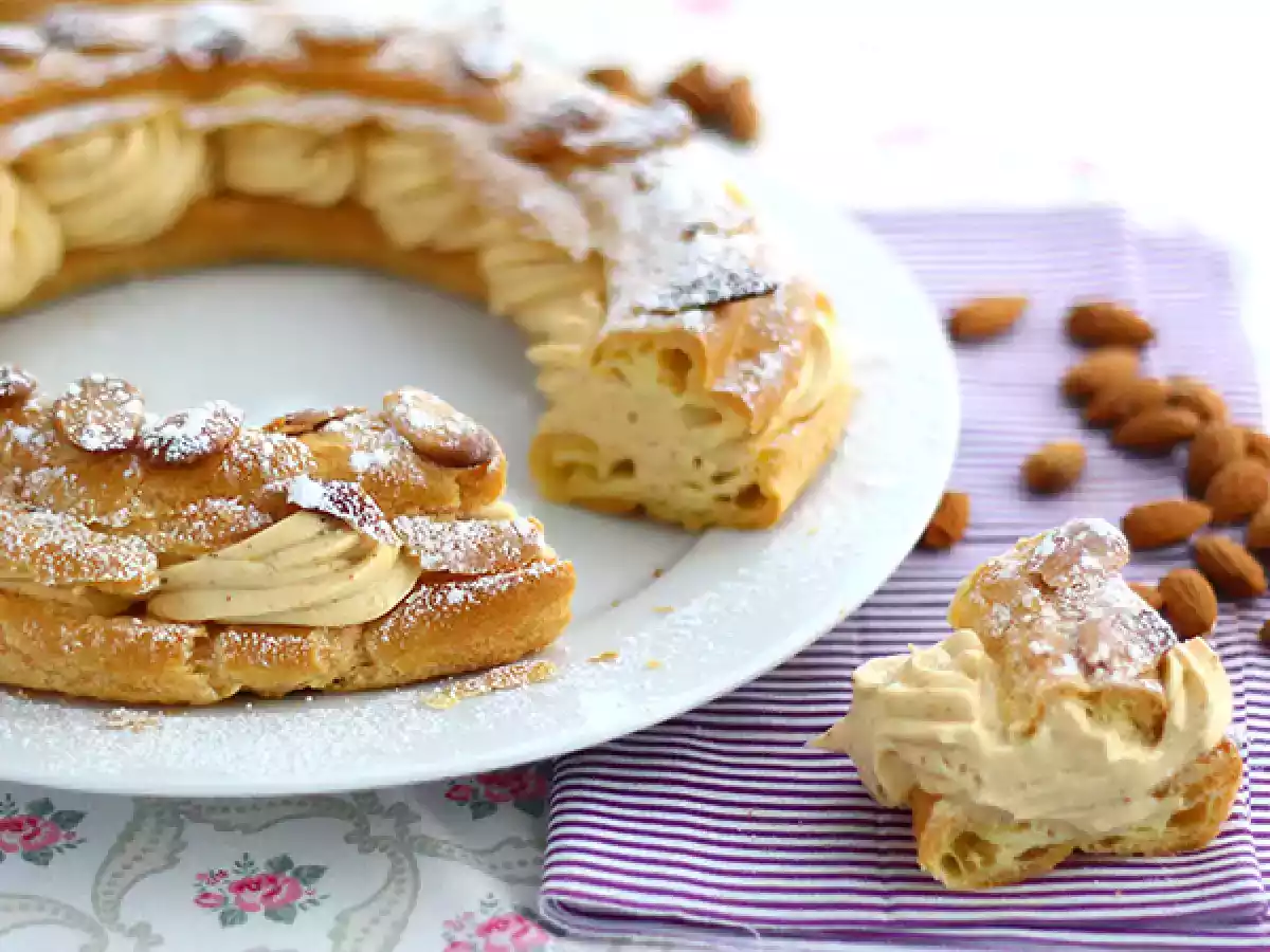 Paris Brest, choux con crema de praliné - foto 4