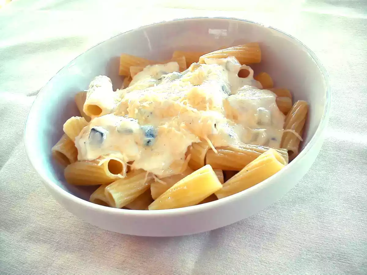 Pasta a la carbonara light