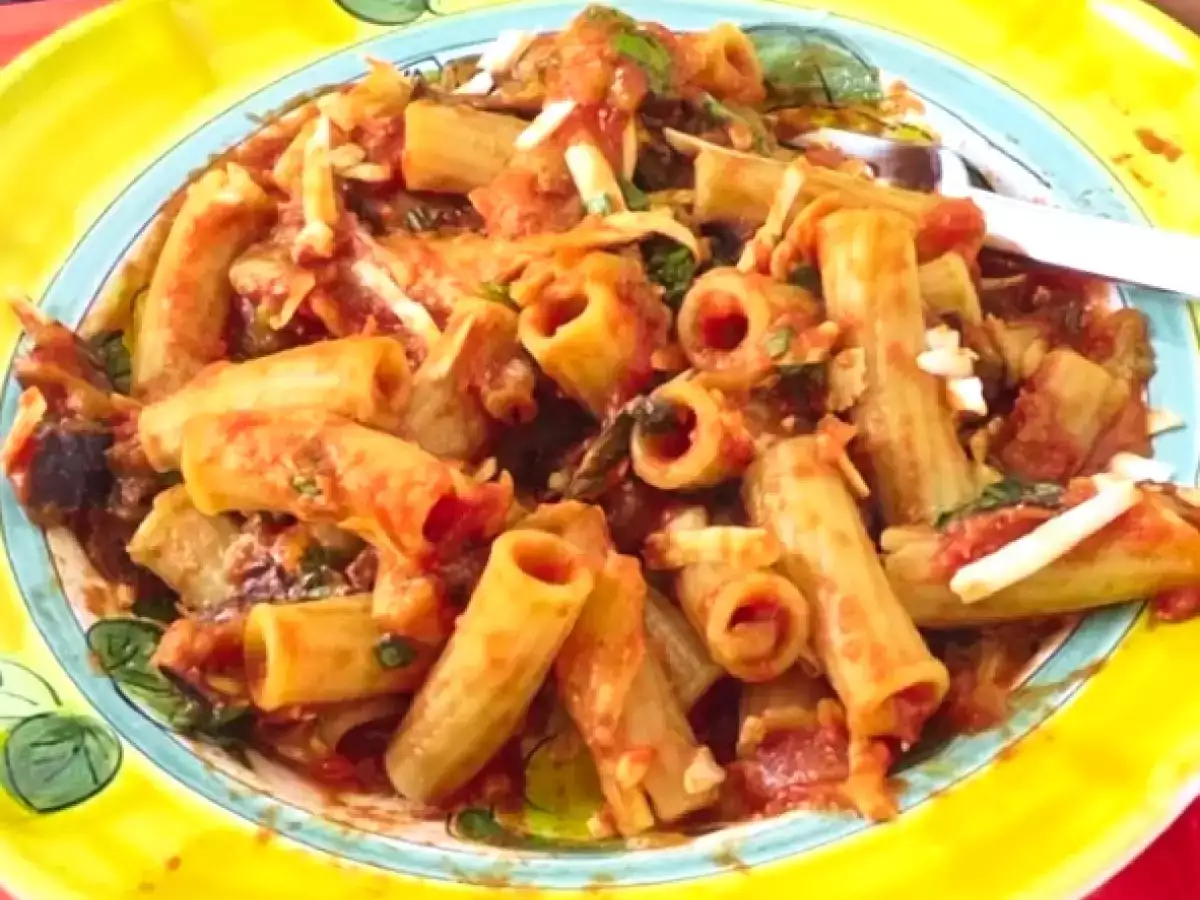 Pasta alla Norma {receta siciliana}