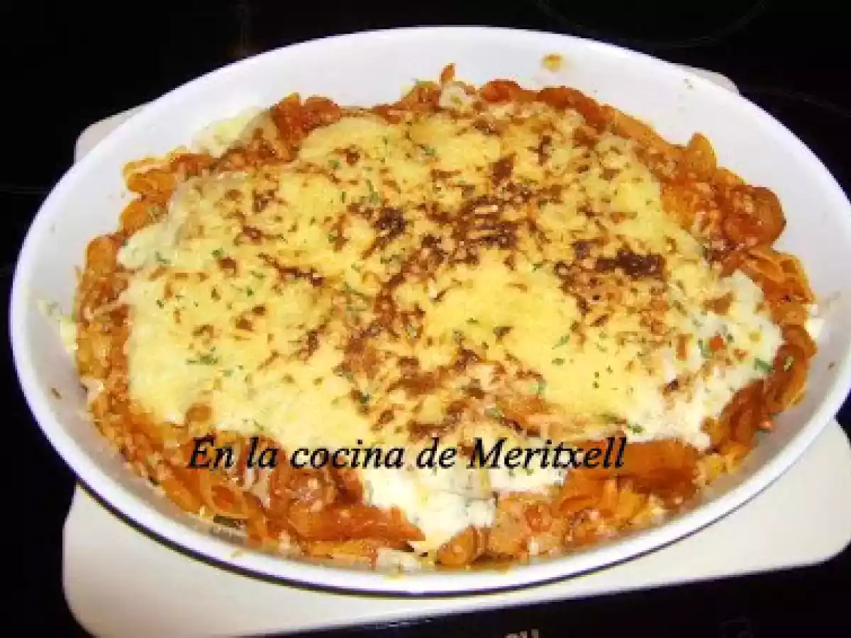 Pasta con atún y bechamel - foto 2