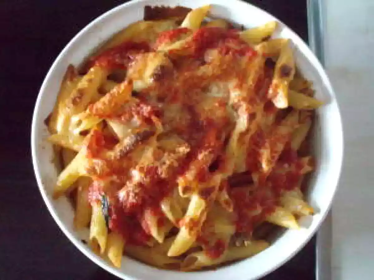 Pasta con berenjenas al horno - foto 3