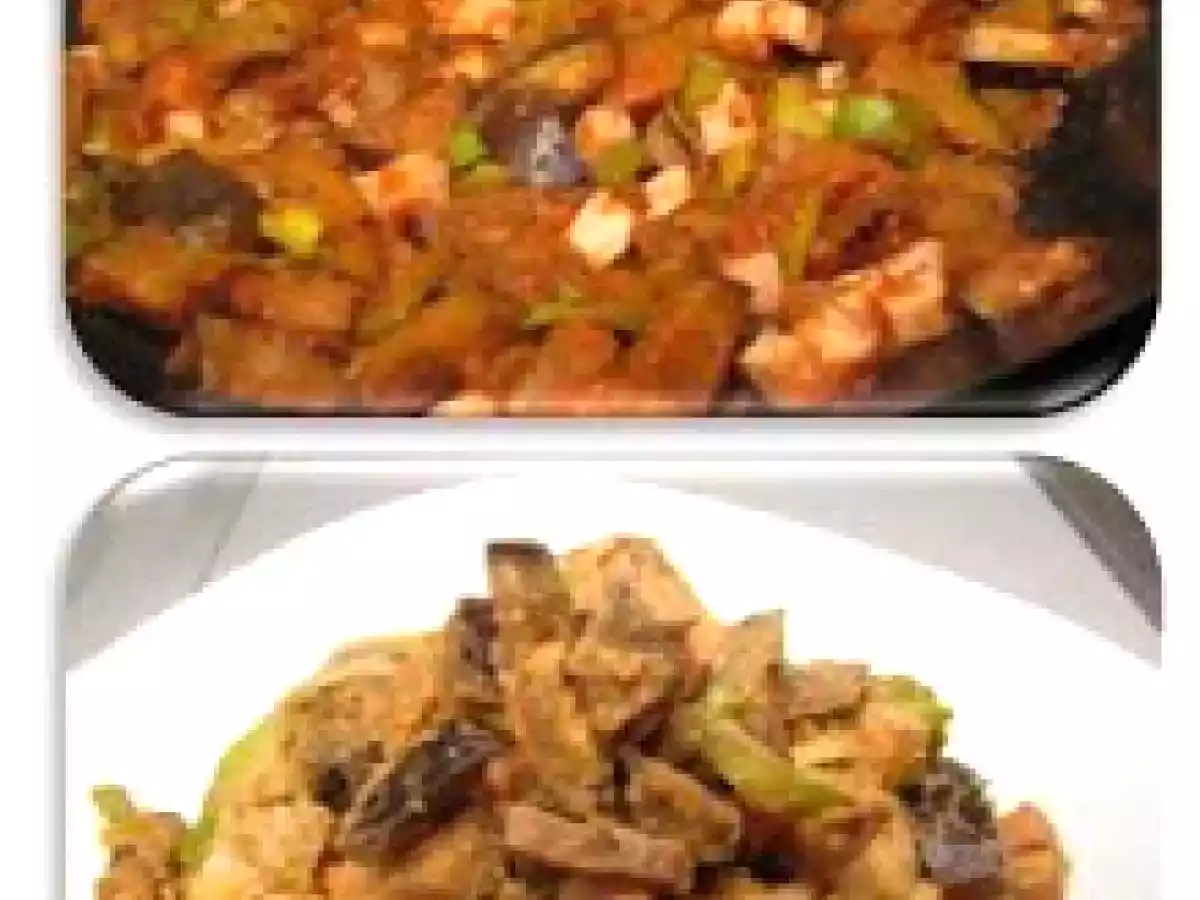 Pasta con Berenjenas y Tomate - foto 2