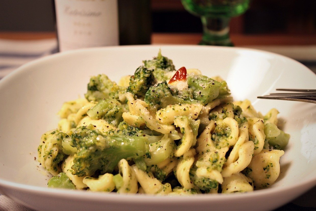 Pasta con brócoli y anchoas, Receta Petitchef