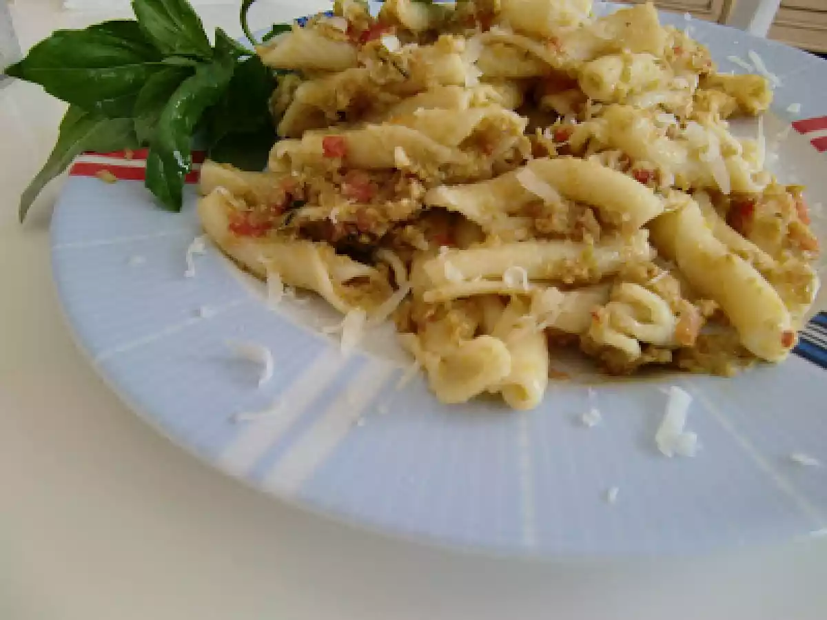 Pasta con crema de aceitunas - foto 2