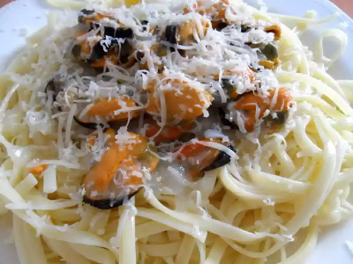 Pasta con mejillones - foto 2