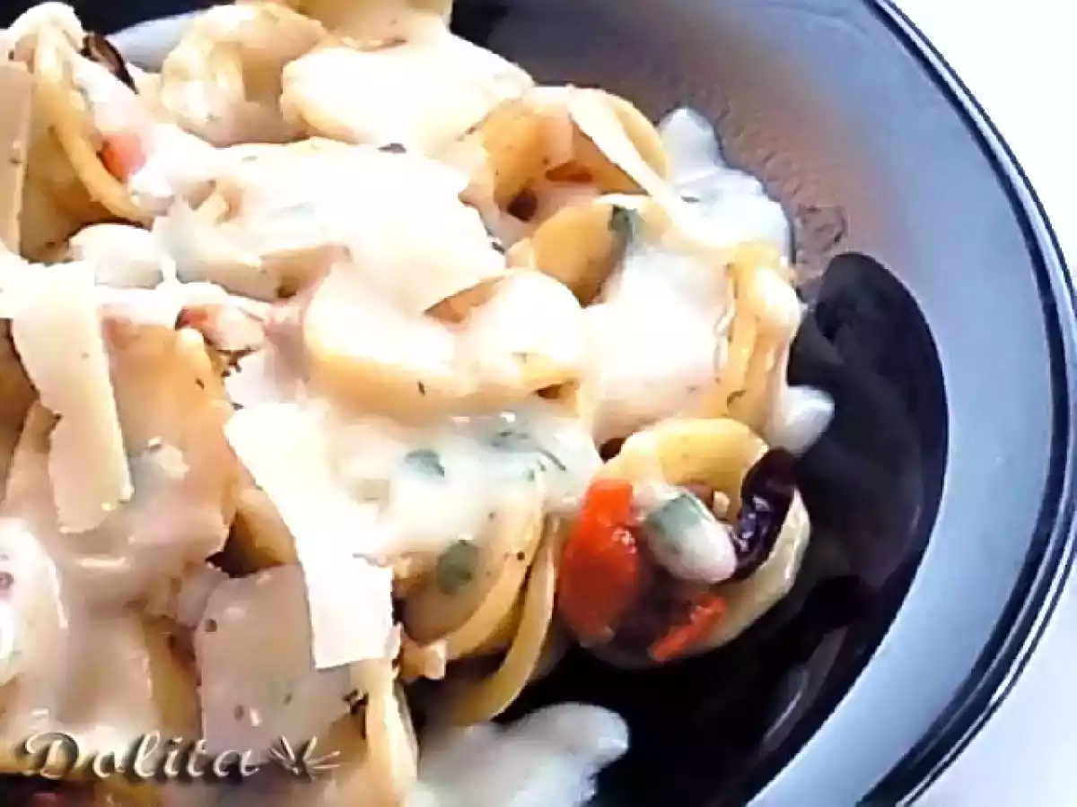 Pasta con mejillones a la crema - foto 2