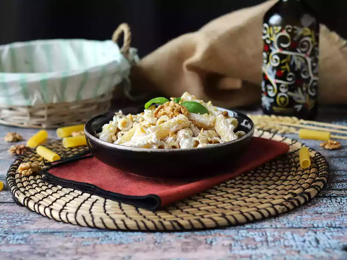 Pasta con ricotta y nueces - foto 2