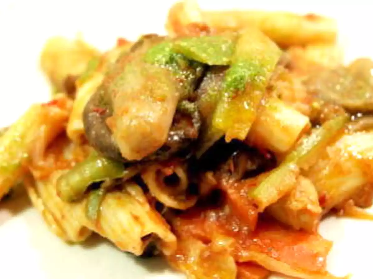 pasta con verduras - foto 2