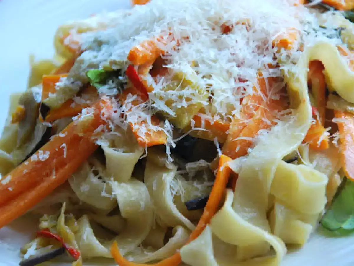 Pasta con verduras