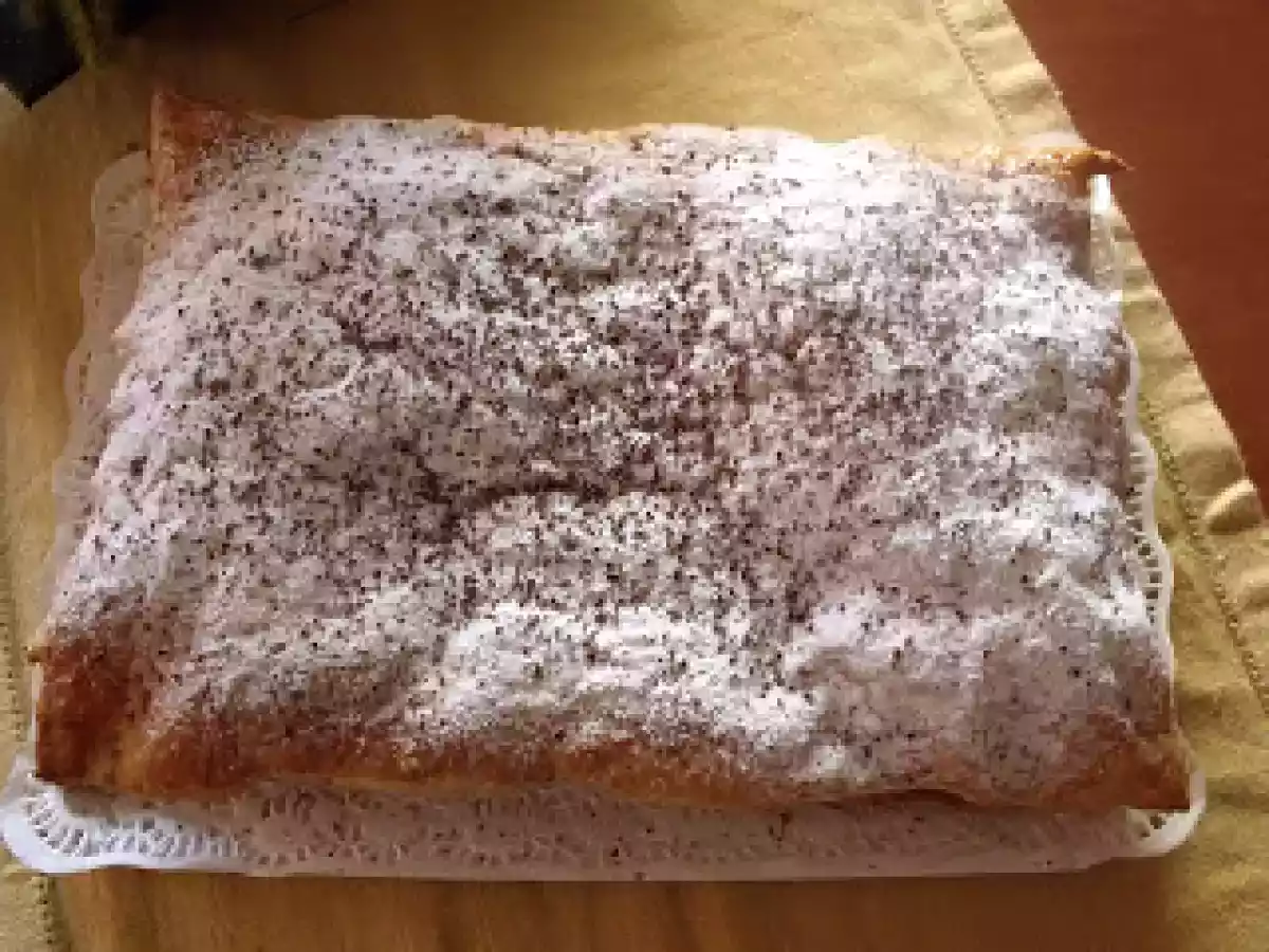 Pasta de full amb nata - foto 2