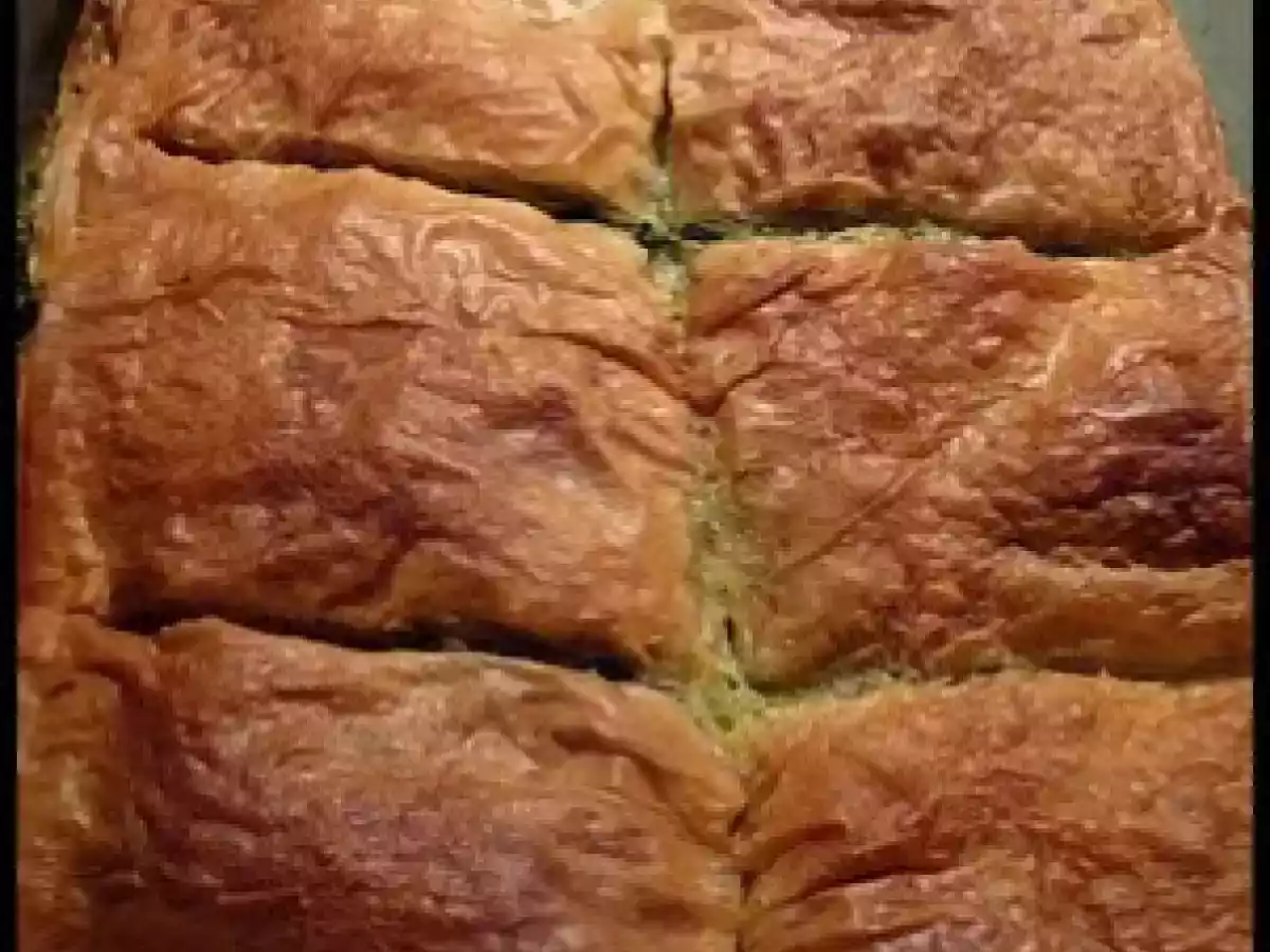 Pasta filo con espinaca y queso cottage - foto 2