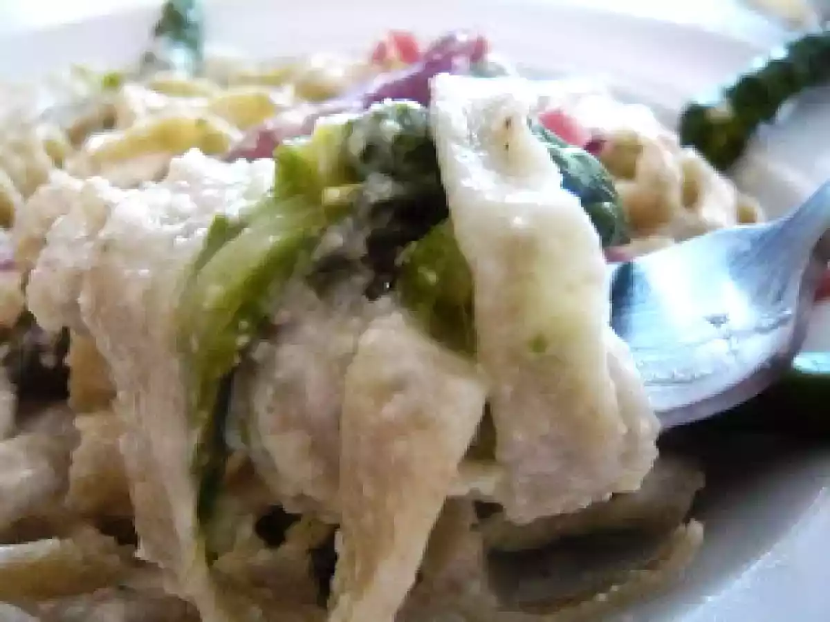 Pasta fresca de judías verdes con espárragos y pesto de limón - foto 5