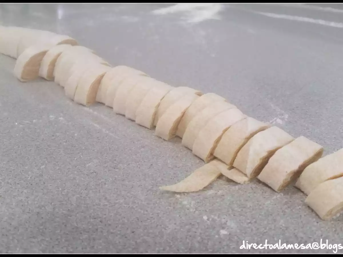 Pasta fresca: Fettuccine (sin máquina) - foto 7