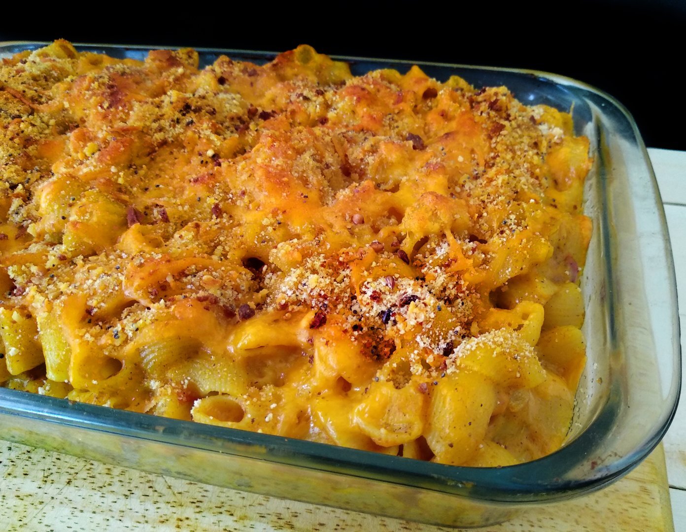 Pasta gratinada con queso al estilo indio Receta Petitchef