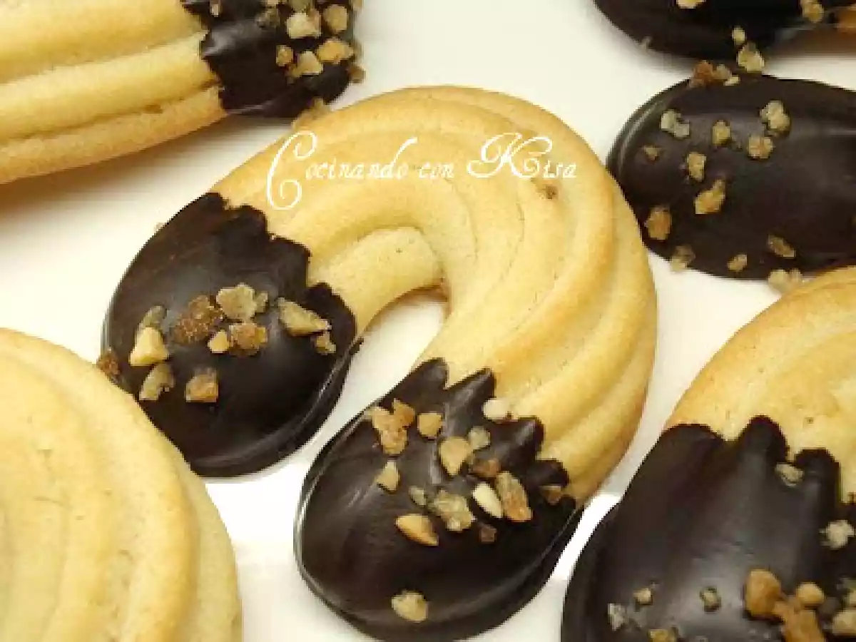 Pastas de herradura con chocolate (thermomix y horno tradicional) - foto 2