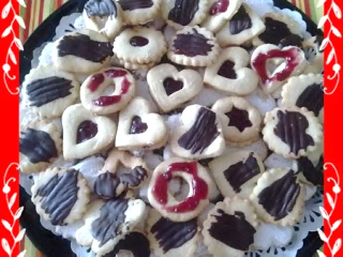 Pastas de té rellenas en thermomix