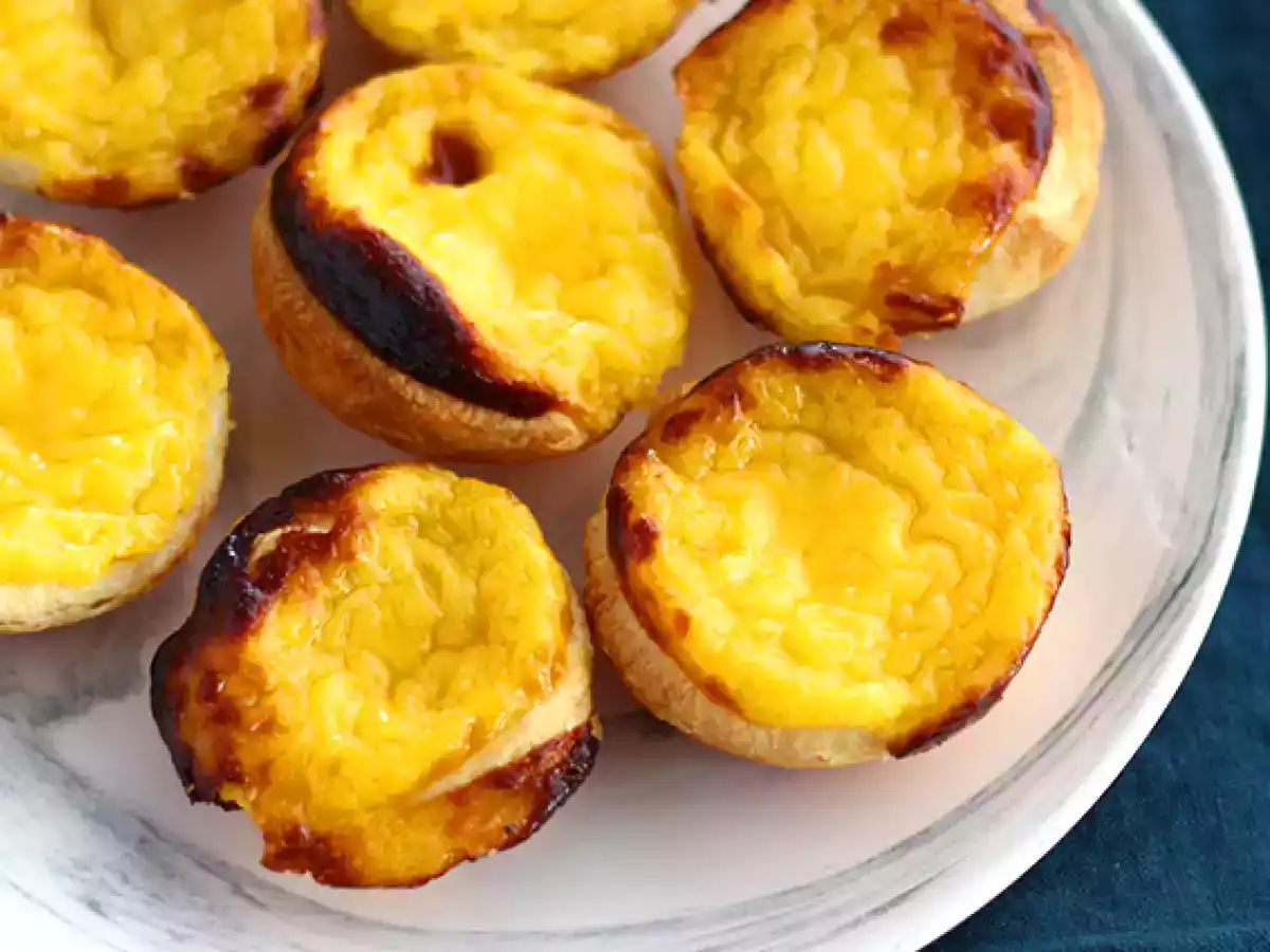 Pasteis de Nata, receta portuguesa (versión con almíbar) - foto 2