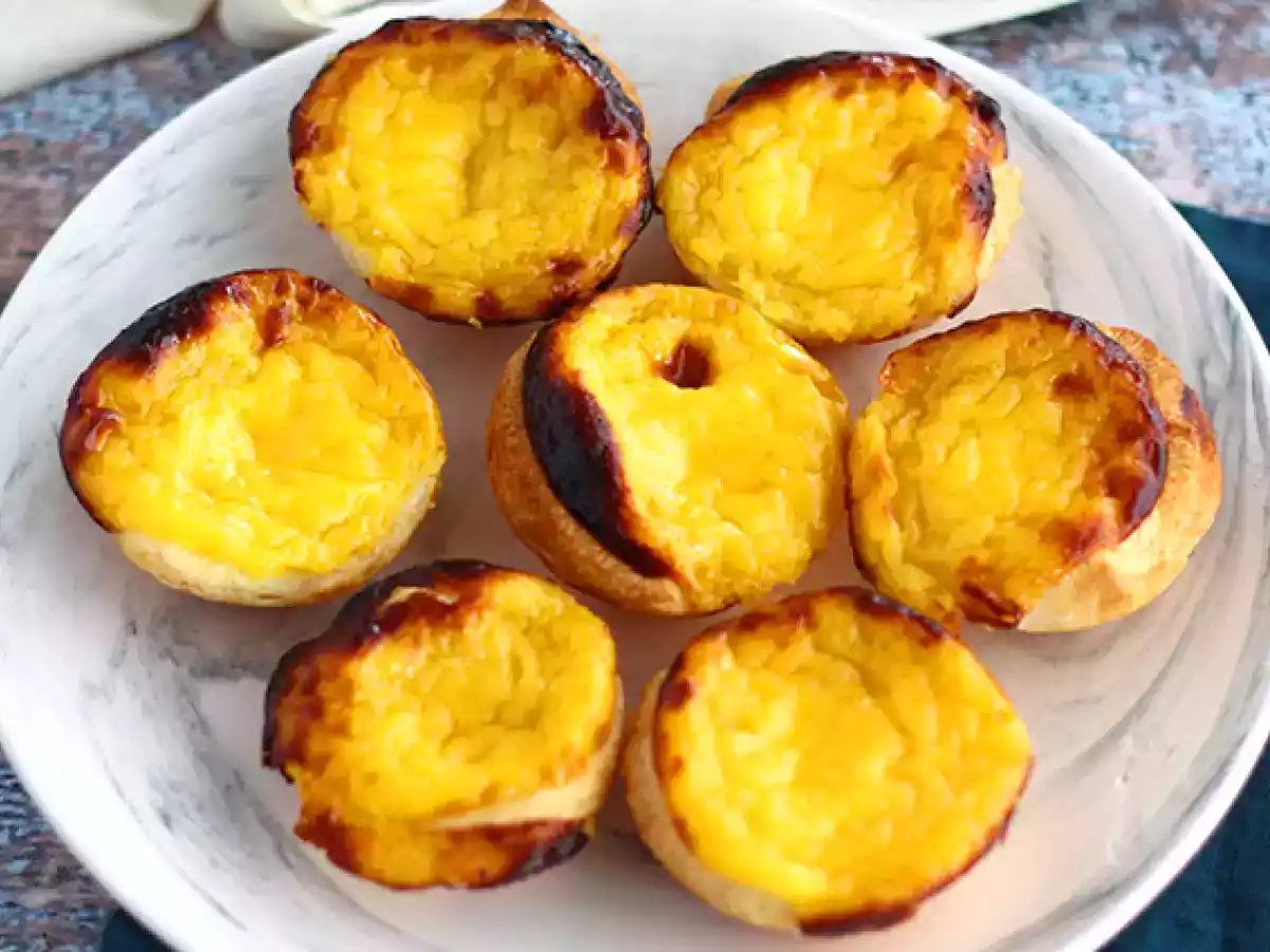 Pasteis de Nata, receta portuguesa (versión con almíbar) - foto 3