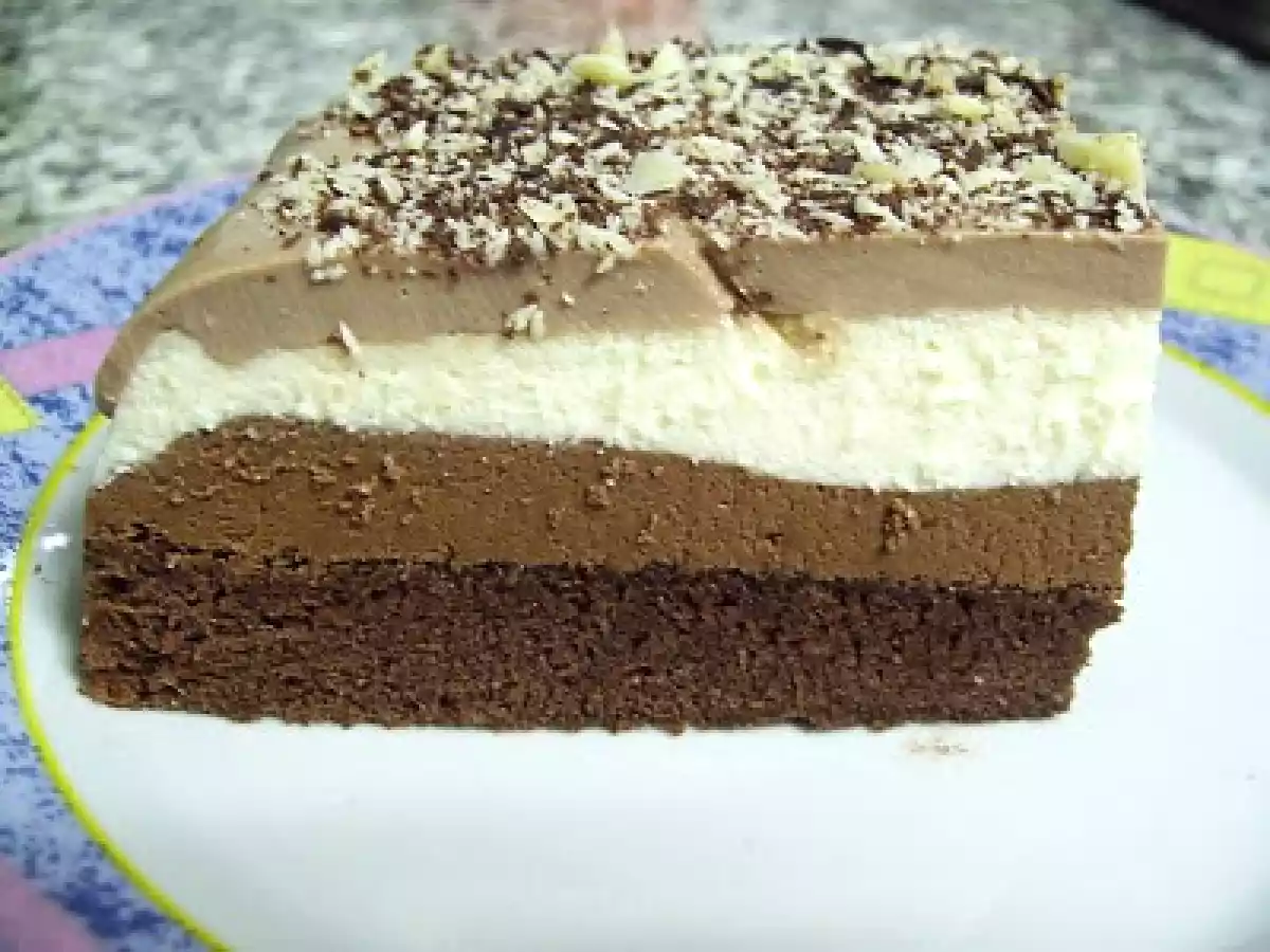 PASTEL 3 CHOCOLATES DE MOUSSE