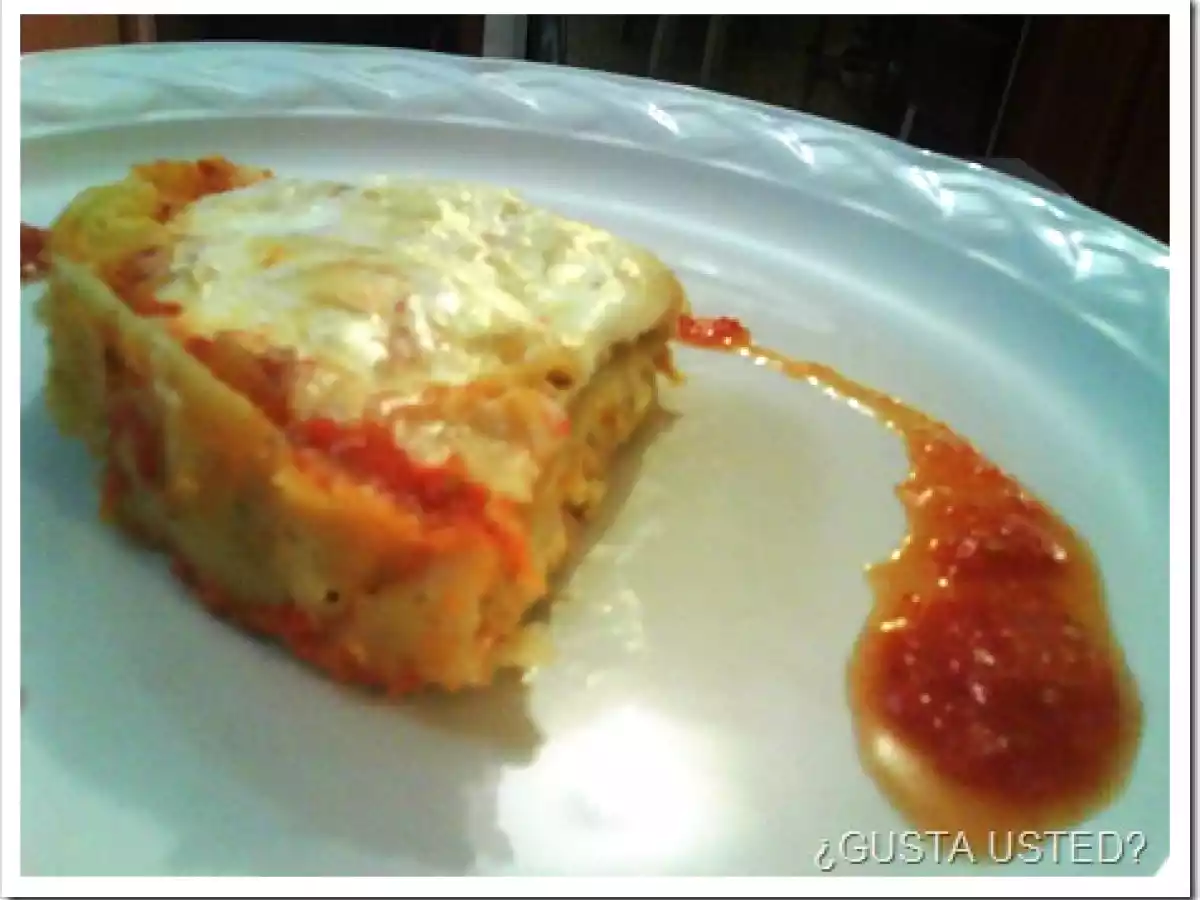 Pastel azteca (se hace con tortillas de maíz) - foto 11