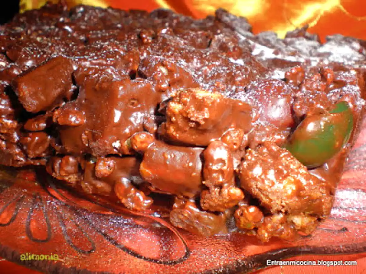 Pastel crujiente de chocolate / Croustillant au chocolat