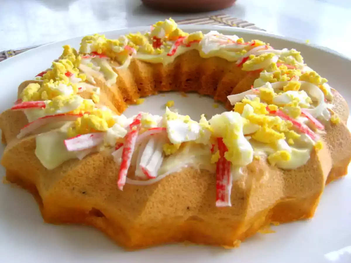 Pastel de atún al micro