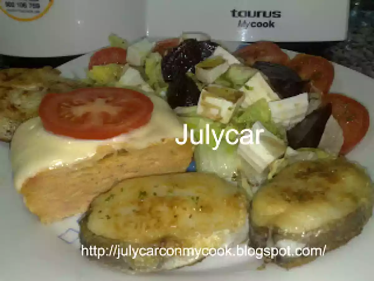 Pastel de atun al microondas