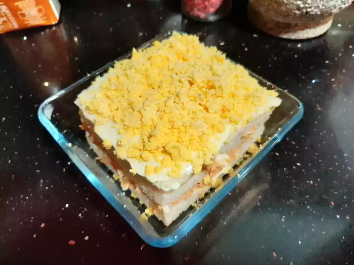 Pastel de Atún y Huevo