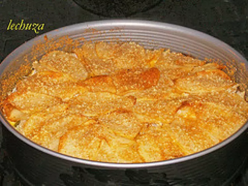Pastel de bacalao, patatas y pimientos, foto 3