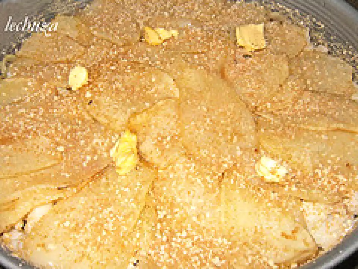 Pastel de bacalao, patatas y pimientos - foto 4