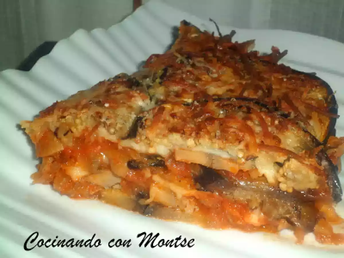 Pastel de berenjenas