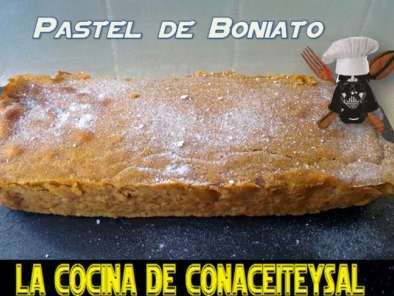 Pastel de Boniato sin Azucar
