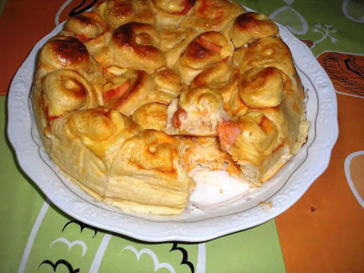 PASTEL DE BRIOCHE SALADO - foto 2