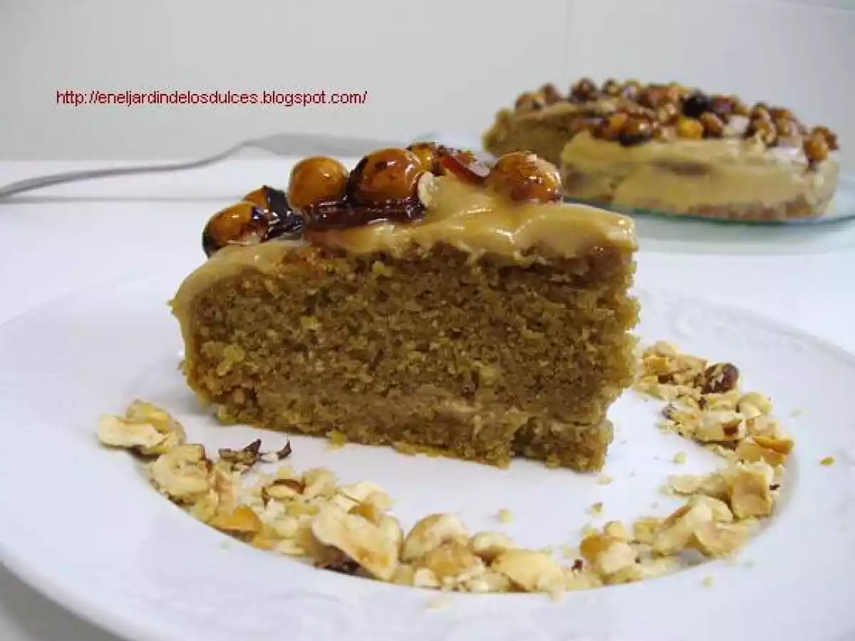 Pastel de café y praliné de avellanas - foto 2