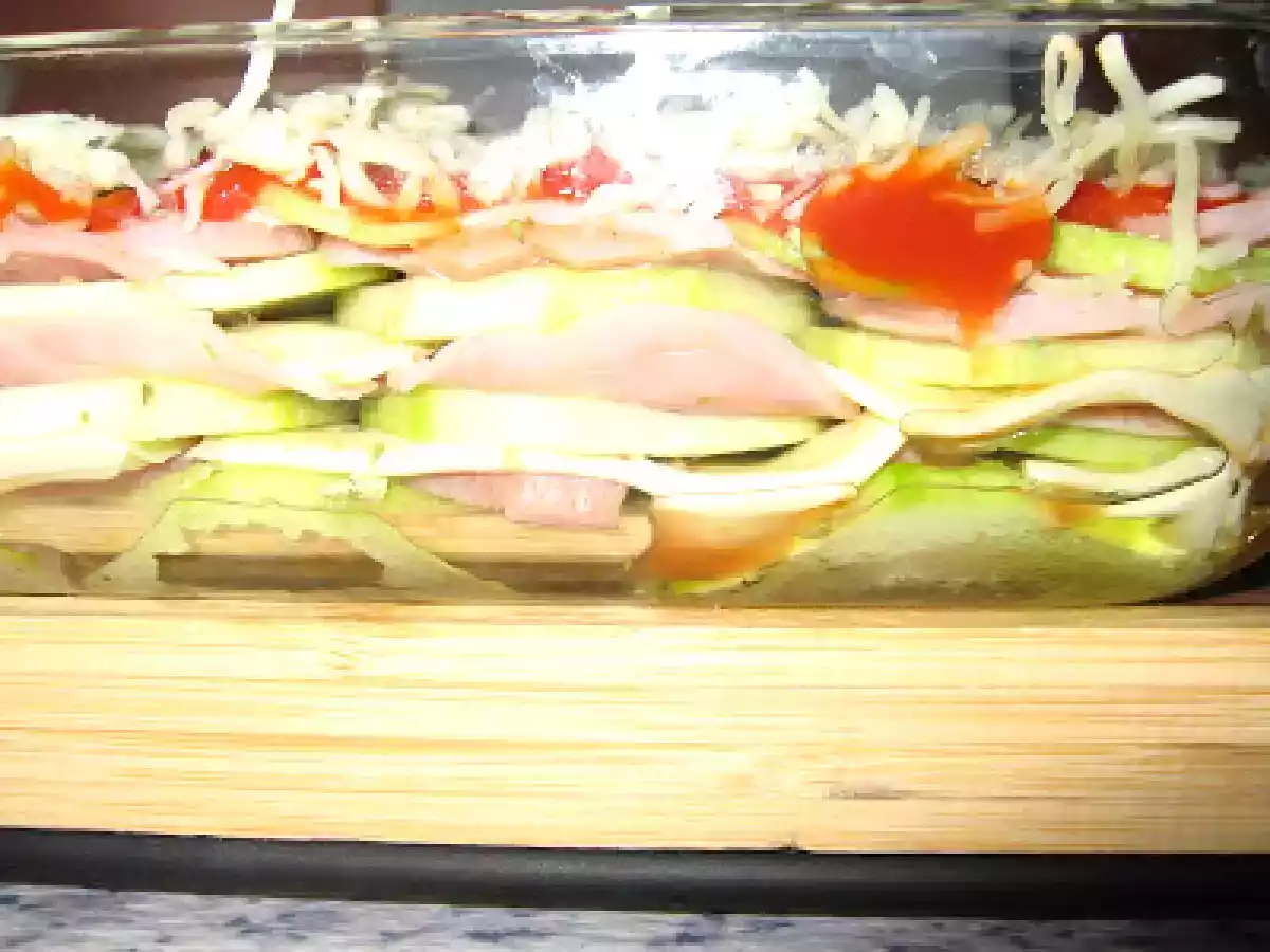 PASTEL DE CALABACINES