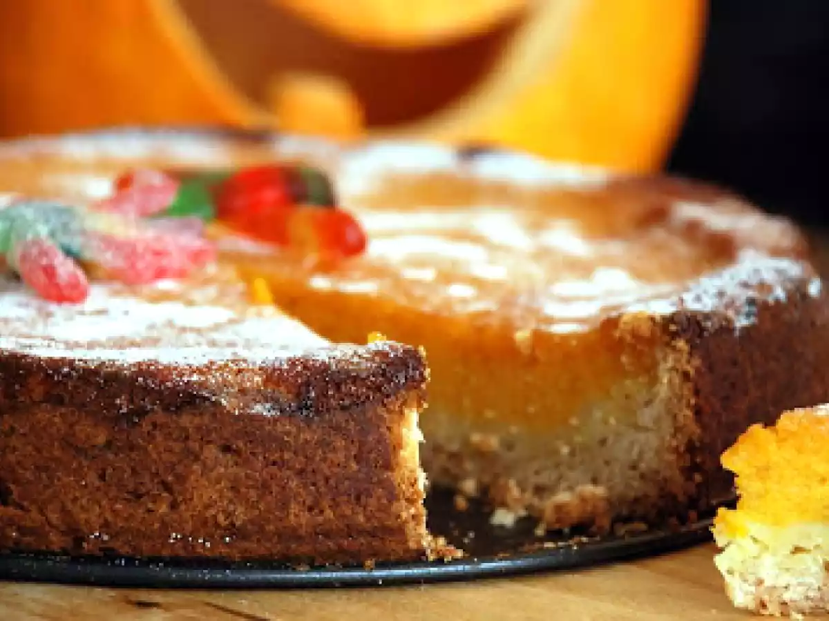 Pastel de Calabaza para Halloween