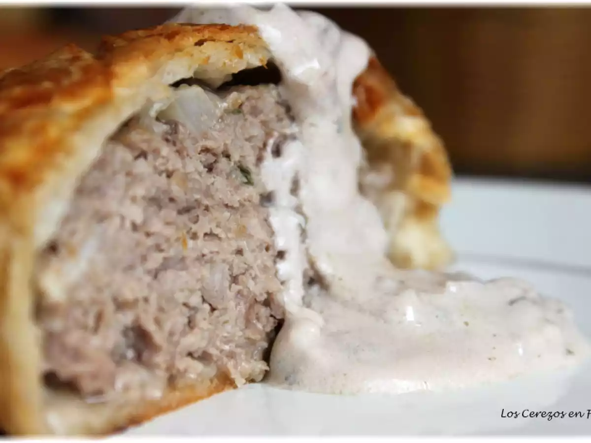 Pastel de carne con boletus - foto 3