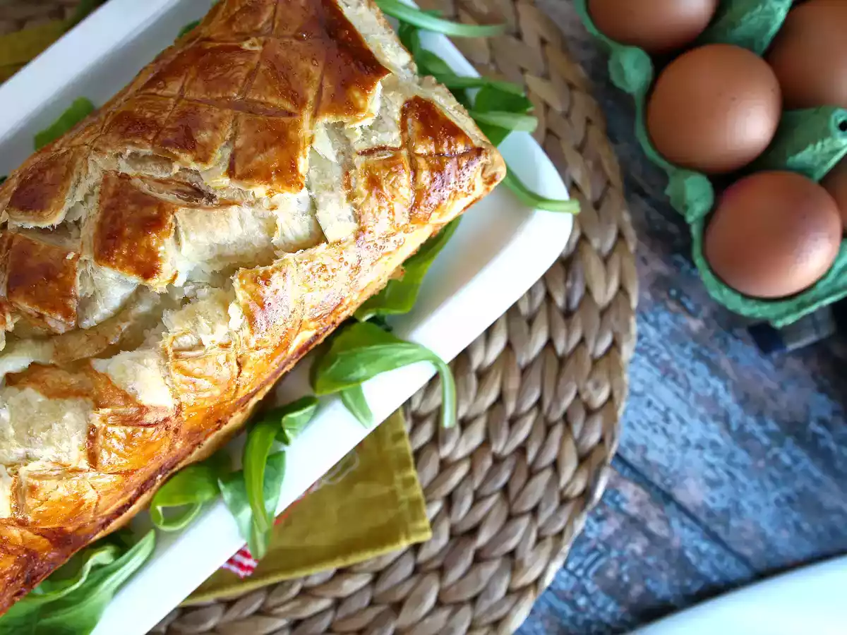 Pastel de carne con hojaldre - foto 4