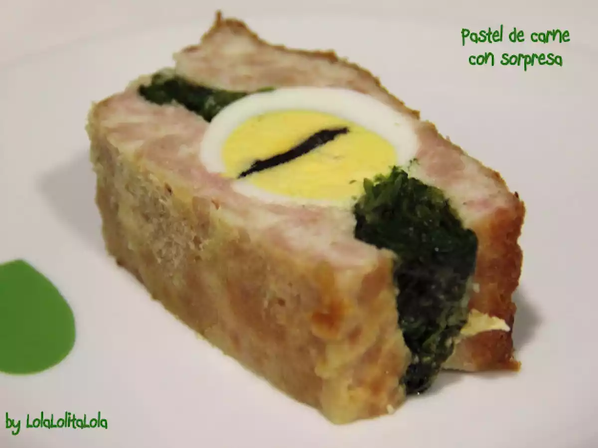PASTEL DE CARNE CON SORPRESA